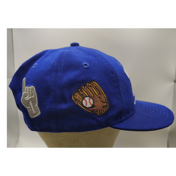 New Era LA Dodgers World Series 7x Champions Snapback Hat Royal Blue - Picture 5 of 6